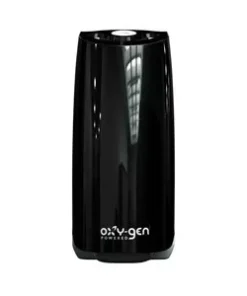 Oxy gen luchtverfrisser dispenser zwart kunststof 60 day program