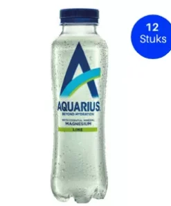 Aquarius daily hydration lime met magnesium pet 400 ml